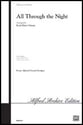 All Through the Night SSA choral sheet music cover